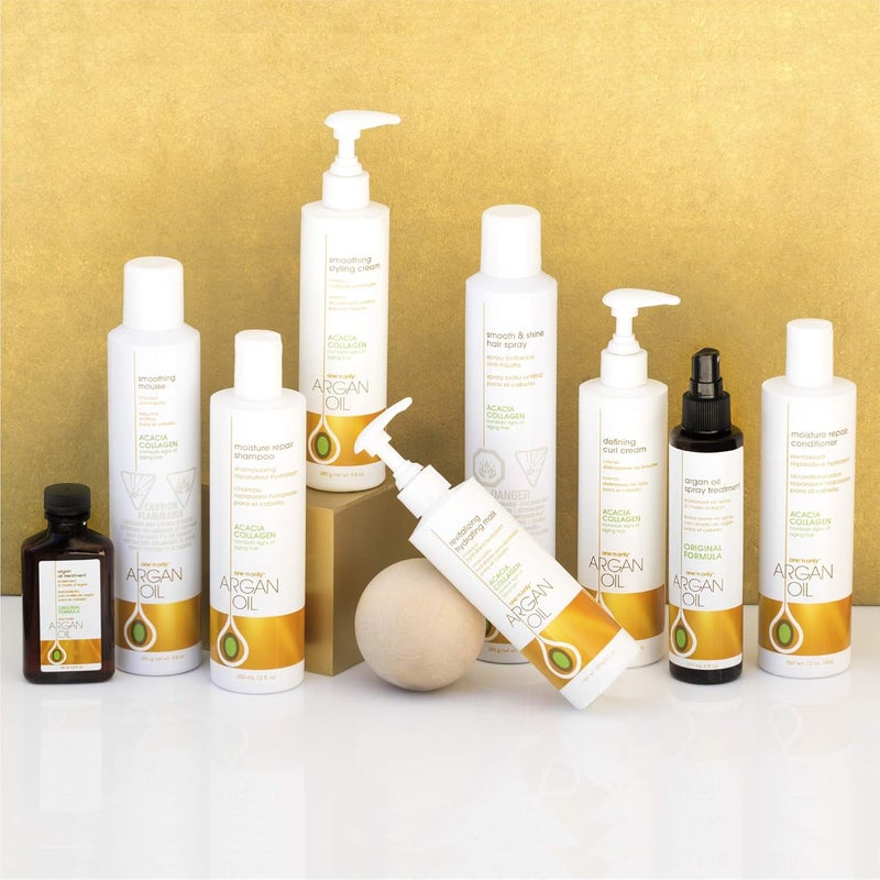 One N Only one 'n only Argan Oil Moisture Repair Conditioner with Acacia Collagen for Aging Hair - 12 oz - Image 4